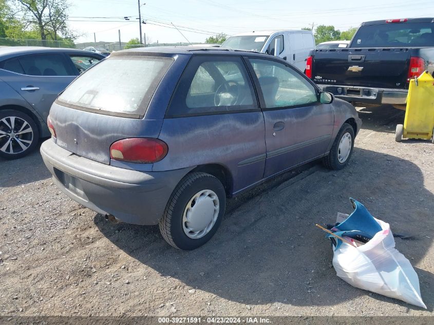 1997 Suzuki Swift VIN: 2S2AB21H7V6601733 Lot: 39271591