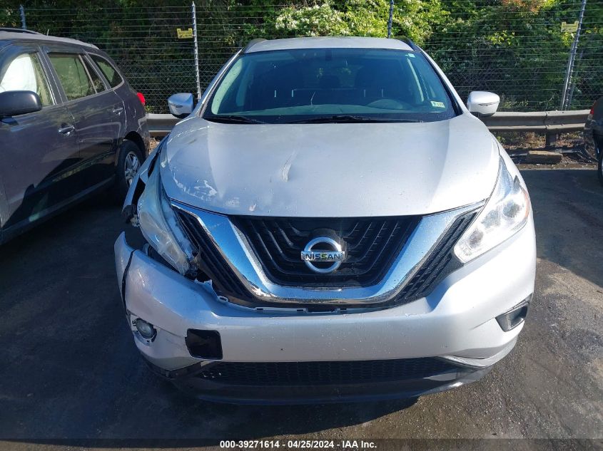 2016 Nissan Murano Platinum/S/Sl/Sv VIN: 5N1AZ2MH8GN135337 Lot: 39271614