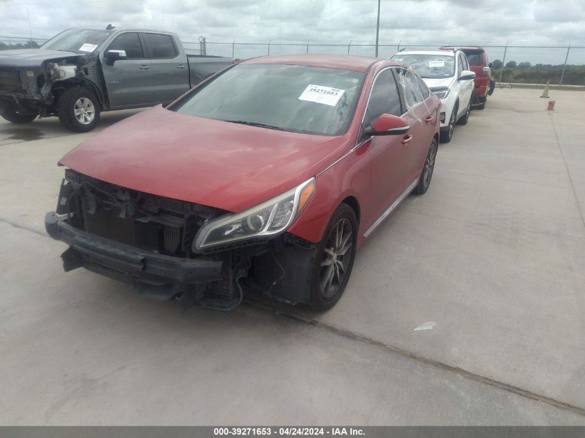 2017 Hyundai Sonata Sport 2.0T VIN: 5NPE34AB9HH554835 Lot: 39271653