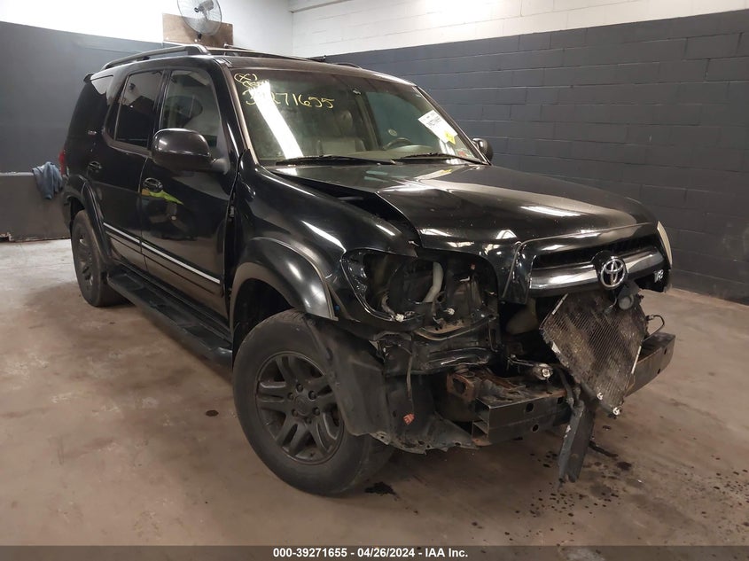 2006 Toyota Sequoia Limited V8 VIN: 5TDBT48AX6S264384 Lot: 39271655