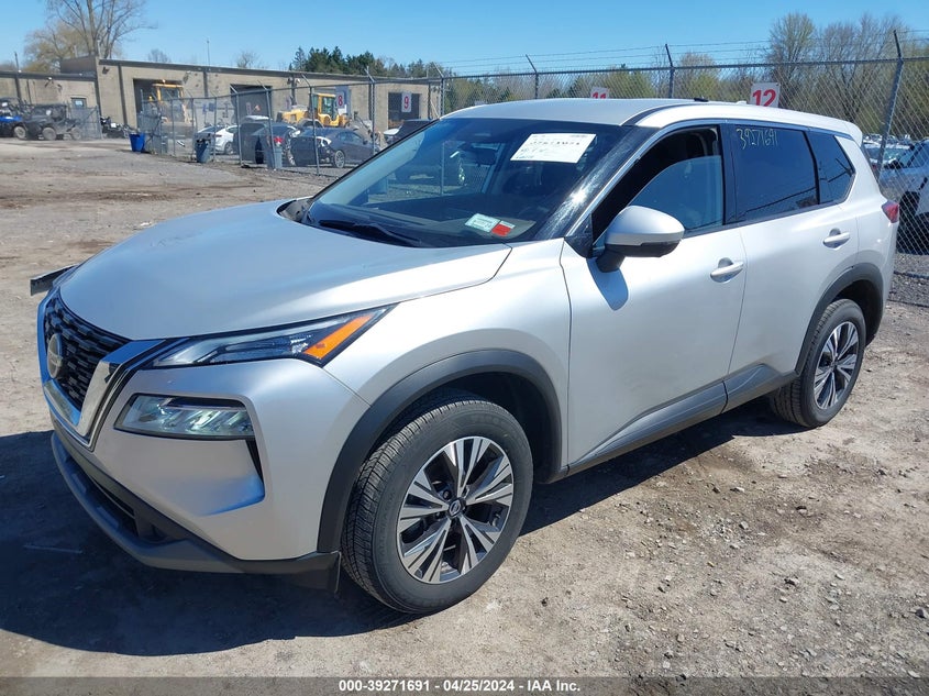 VIN JN8AT3BB8MW224653 2021 NISSAN ROGUE SV INTELLIGENT AWD