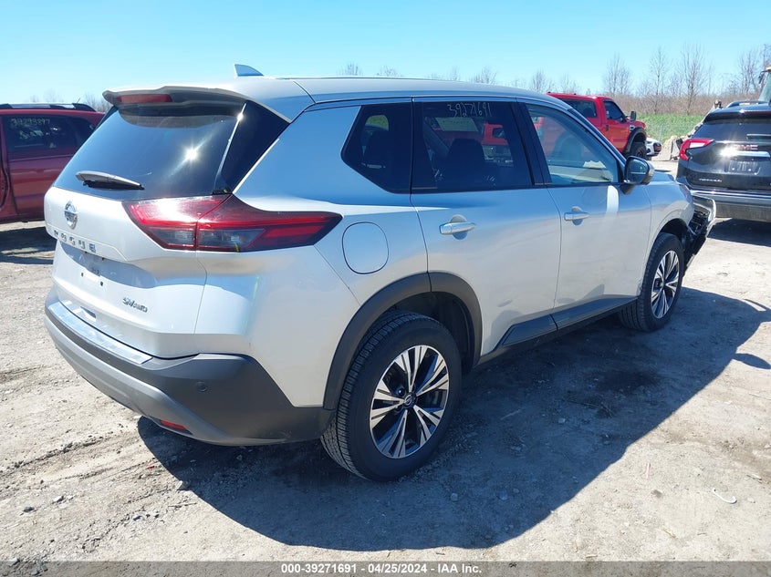 VIN JN8AT3BB8MW224653 2021 NISSAN ROGUE SV INTELLIGENT AWD