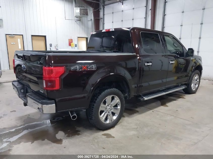 2018 Ford F-150 Lariat VIN: 1FTEW1EG4JFA95970 Lot: 39271725