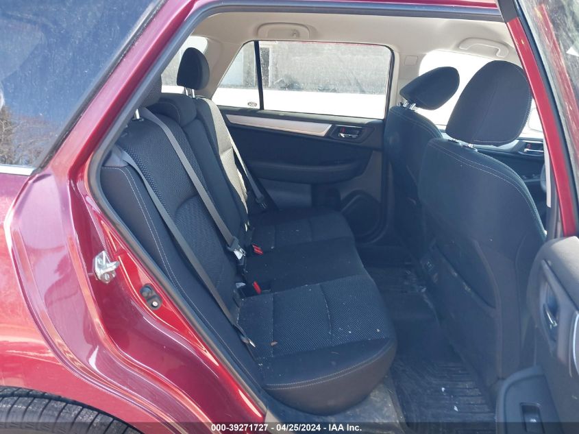 2019 Subaru Outback 2.5I Premium VIN: 4S4BSAFC6K3373938 Lot: 39271727