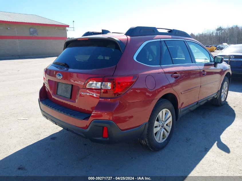 2019 Subaru Outback 2.5I Premium VIN: 4S4BSAFC6K3373938 Lot: 39271727