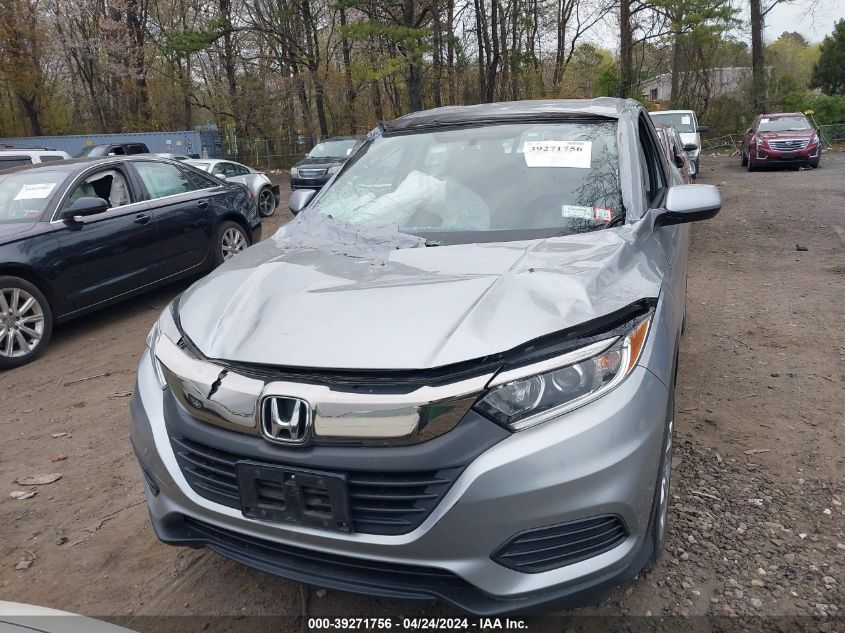 2019 Honda Hr-V Lx VIN: 3CZRU6H34KG704224 Lot: 39271756