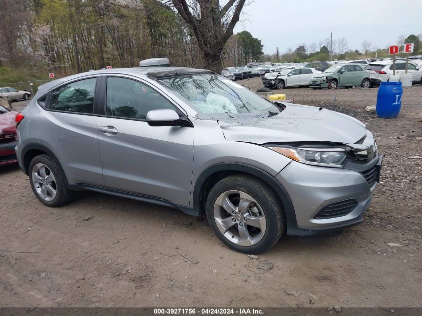 2019 Honda Hr-V Lx VIN: 3CZRU6H34KG704224 Lot: 39271756