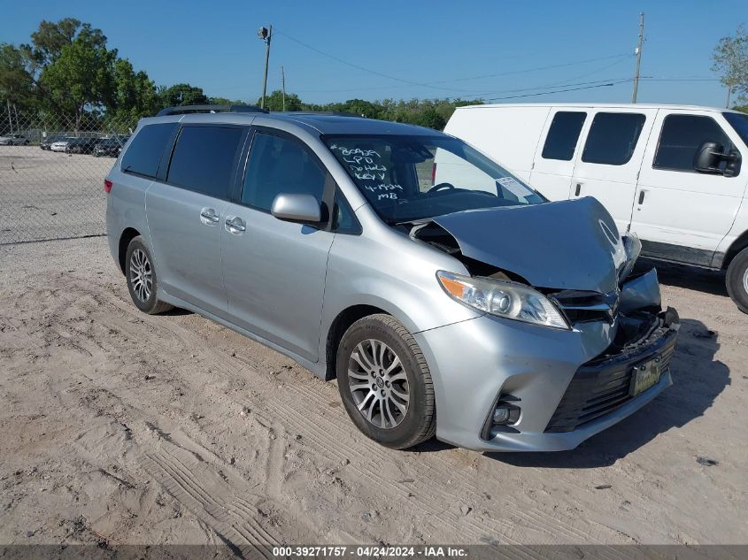 2019 TOYOTA SIENNA XLE 8 PASSENGER - 5TDYZ3DC0KS999010