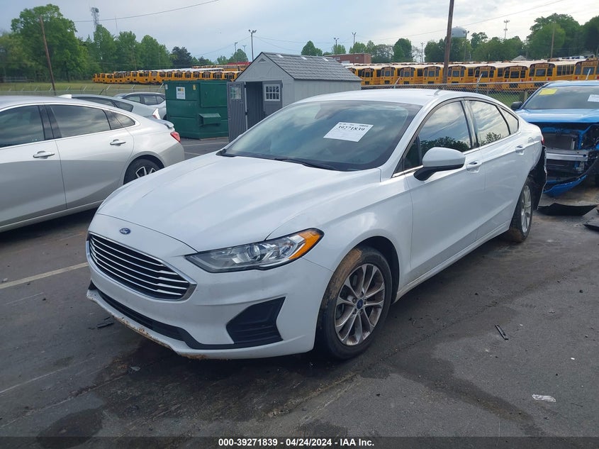 VIN 3FA6P0H74LR128999 2020 FORD FUSION SE