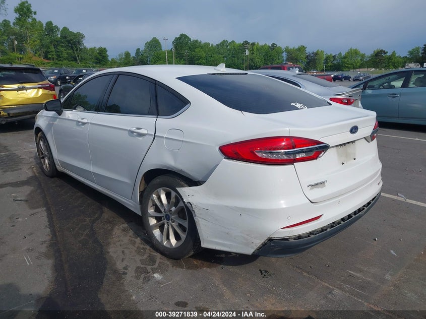 VIN 3FA6P0H74LR128999 2020 FORD FUSION SE