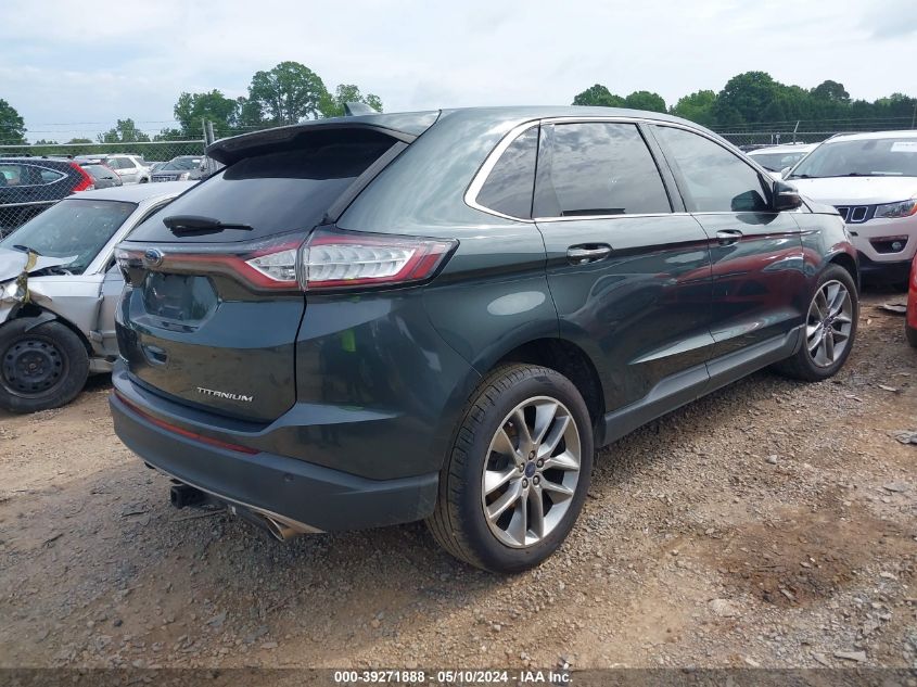 2015 Ford Edge Titanium VIN: 2FMTK3K87FBB88725 Lot: 39271888