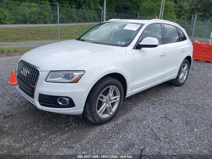 2015 Audi Q5 2.0T Premium VIN: WA1LFAFP5FA103711 Lot: 39271899