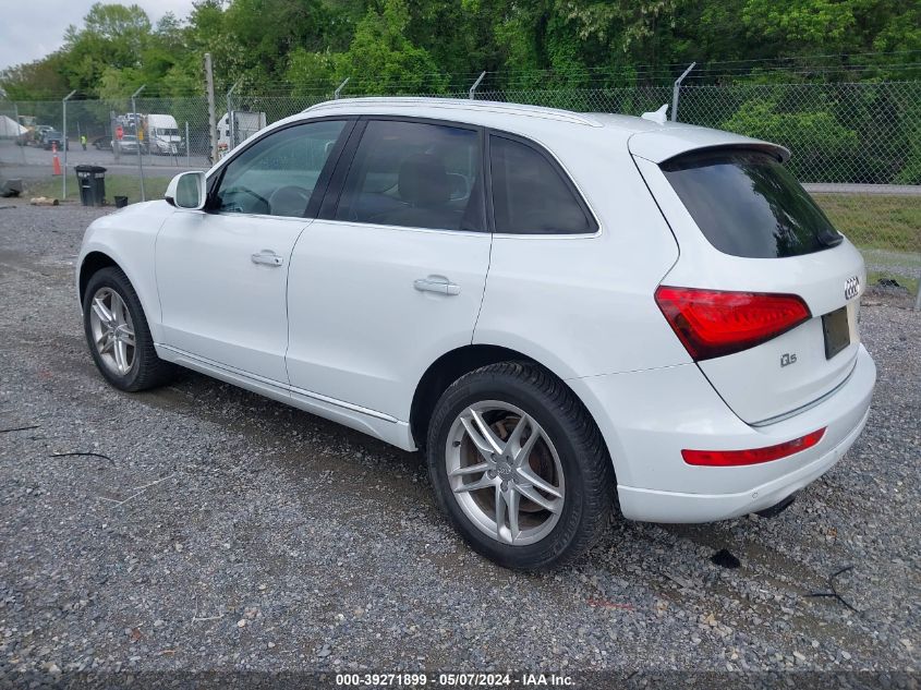 2015 Audi Q5 2.0T Premium VIN: WA1LFAFP5FA103711 Lot: 39271899