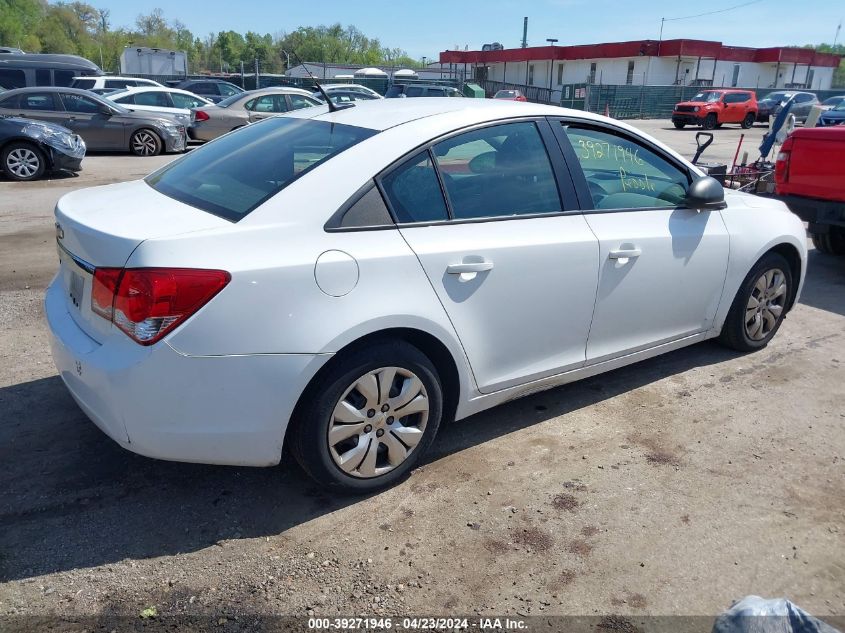 1G1PA5SG7E7458774 | 2014 CHEVROLET CRUZE