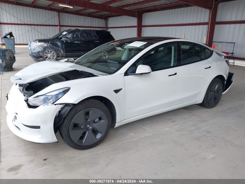 5YJ3E1EA2PF564606 2023 TESLA MODEL 3 - Image 2