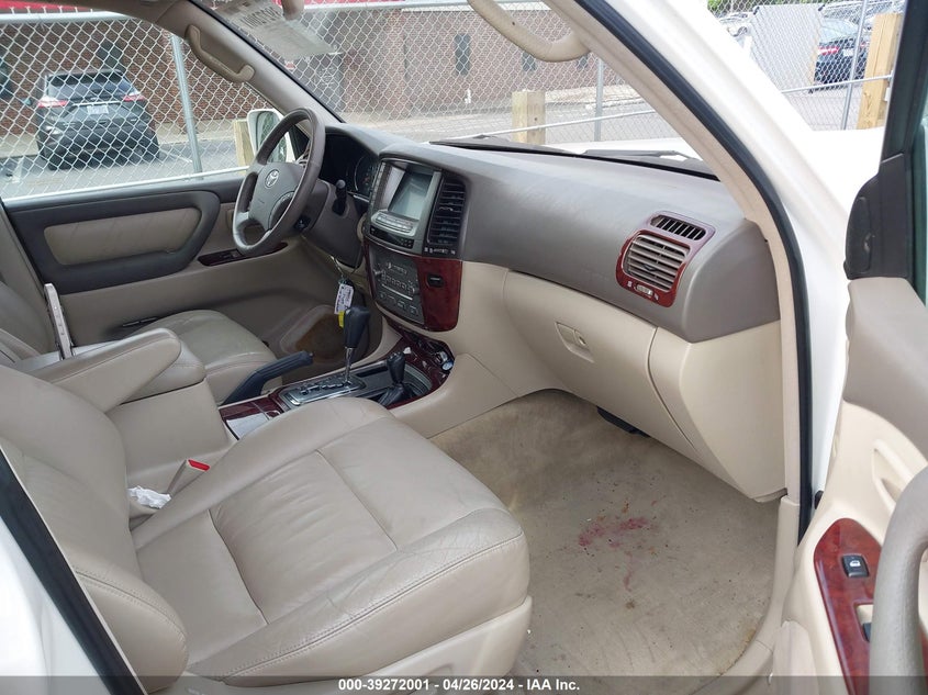 2004 Toyota Land Cruiser VIN: JTEHT05J742062447 Lot: 39272001