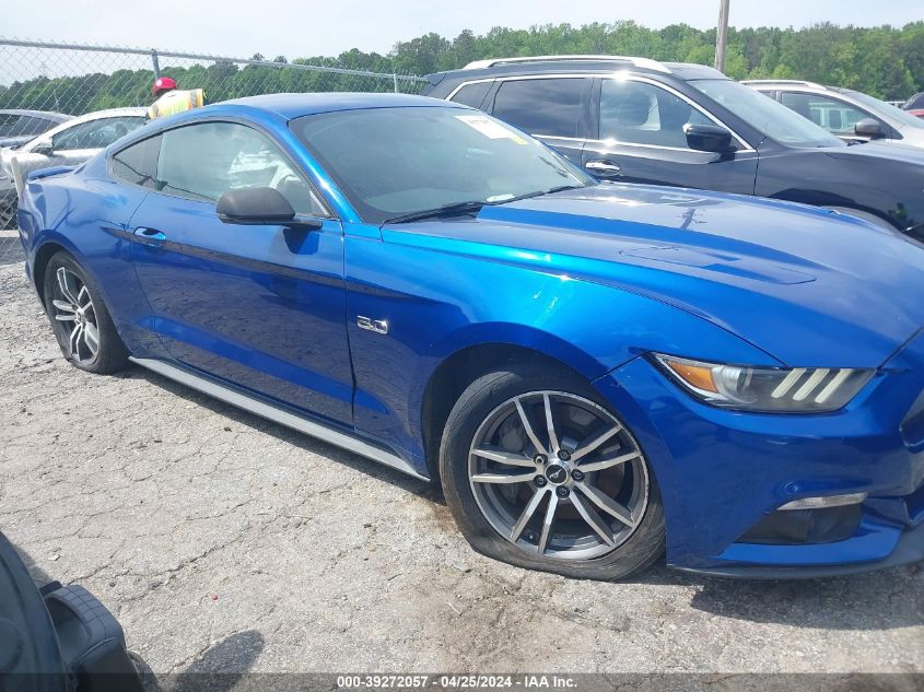 2017 Ford Mustang Gt VIN: 1FA6P8CF0H5290684 Lot: 39272057