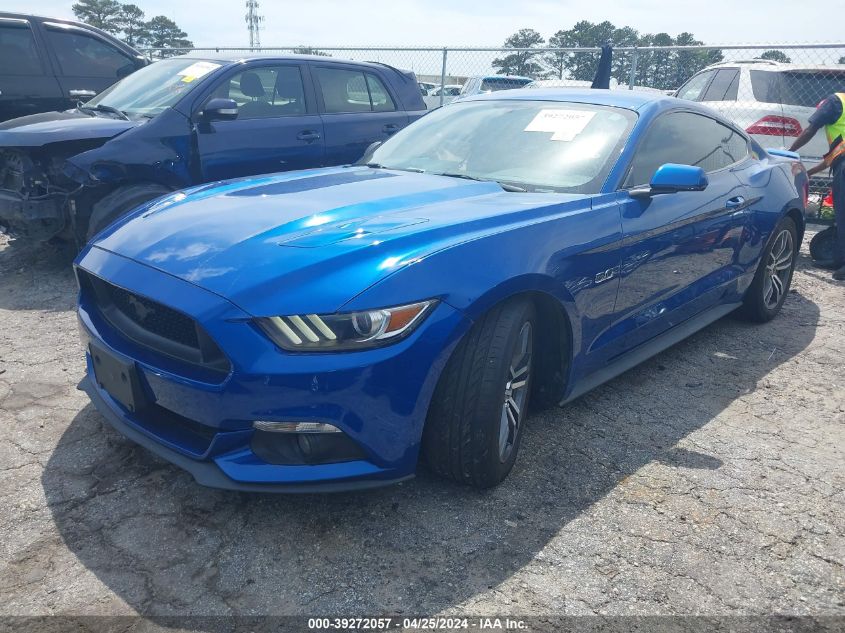 2017 Ford Mustang Gt VIN: 1FA6P8CF0H5290684 Lot: 39272057