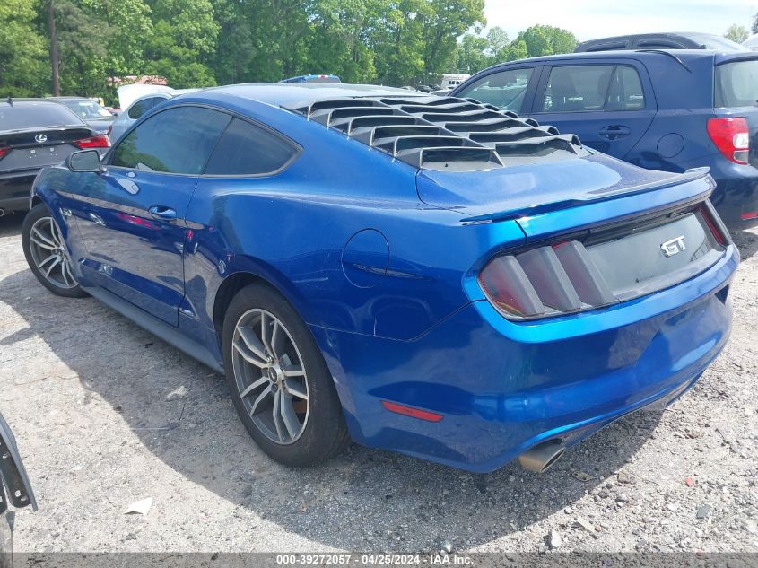 2017 Ford Mustang Gt VIN: 1FA6P8CF0H5290684 Lot: 39272057