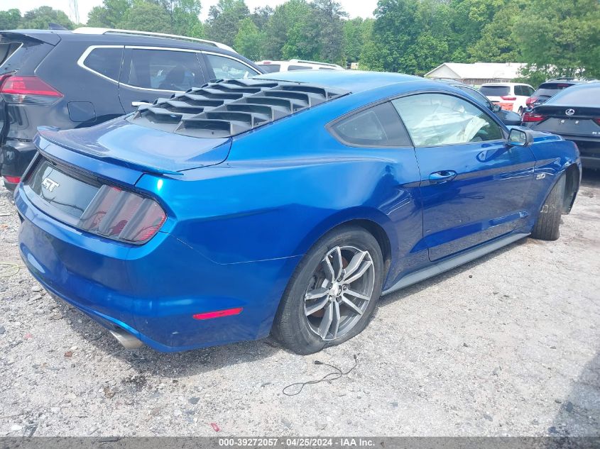 2017 Ford Mustang Gt VIN: 1FA6P8CF0H5290684 Lot: 39272057