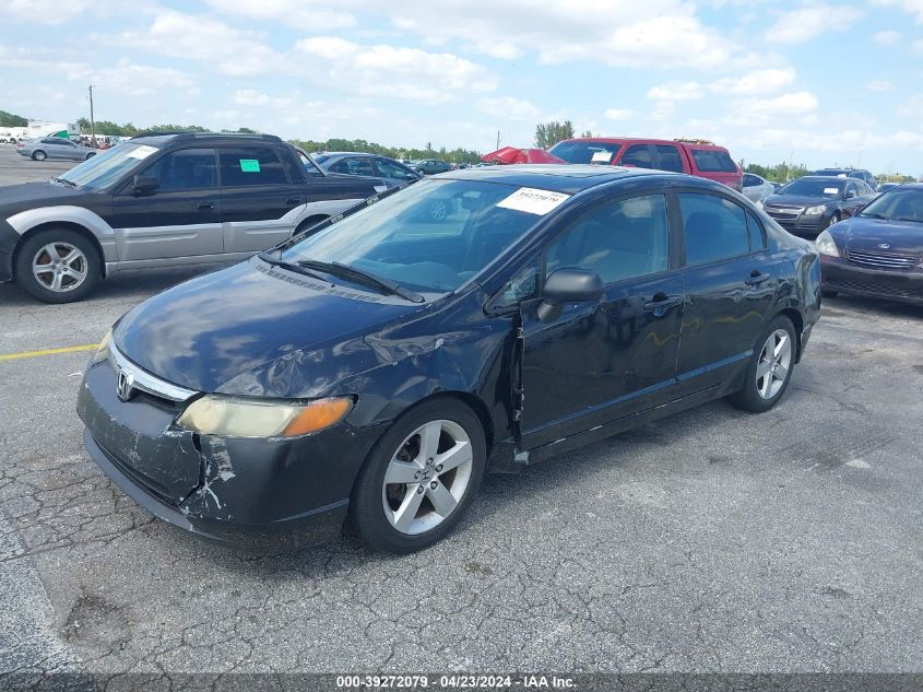 1HGFA16888L002293 | 2008 HONDA CIVIC