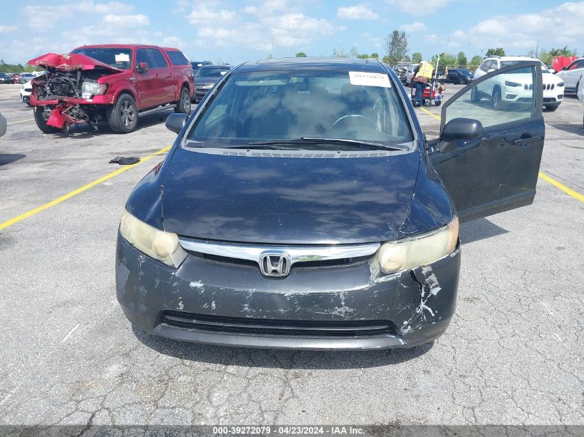 1HGFA16888L002293 | 2008 HONDA CIVIC