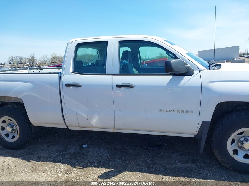 2014 CHEVROLET SILVERADO 1500 WORK TRUCK 1WT - 1GCRCPEH5EZ344951