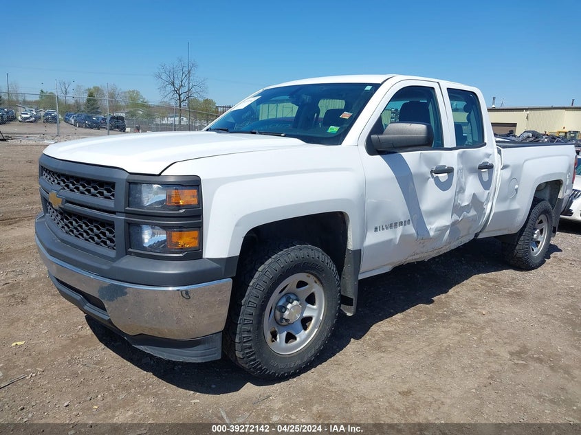 2014 CHEVROLET SILVERADO 1500 WORK TRUCK 1WT - 1GCRCPEH5EZ344951