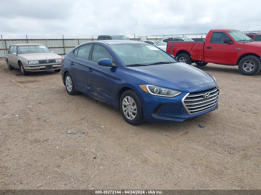 VIN 5NPD74LF8HH144916 2017 HYUNDAI ELANTRA SE