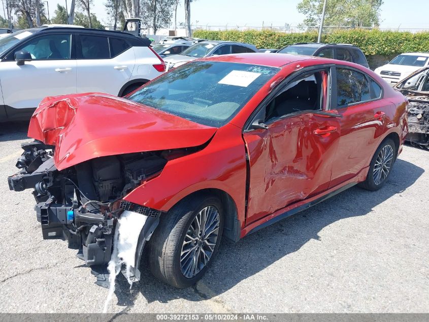 2023 Kia Forte Gt-Line VIN: 3KPF54AD4PE547505 Lot: 39272153