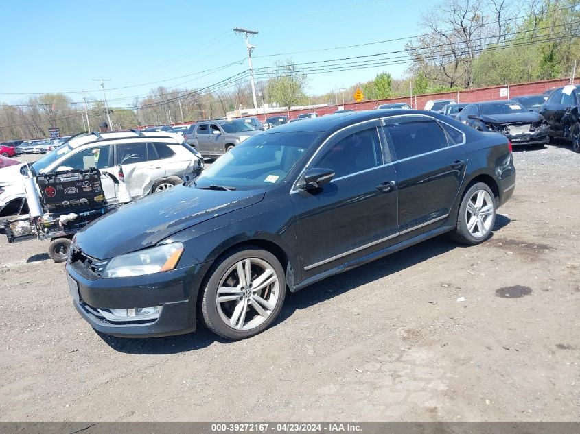 1VWCN7A31CC063687 | 2012 VOLKSWAGEN PASSAT