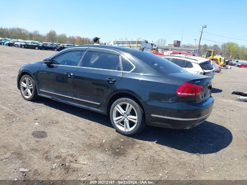 1VWCN7A31CC063687 | 2012 VOLKSWAGEN PASSAT