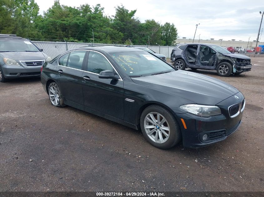 2015 BMW 528I VIN: WBA5A5C54FD524368 Lot: 39272184