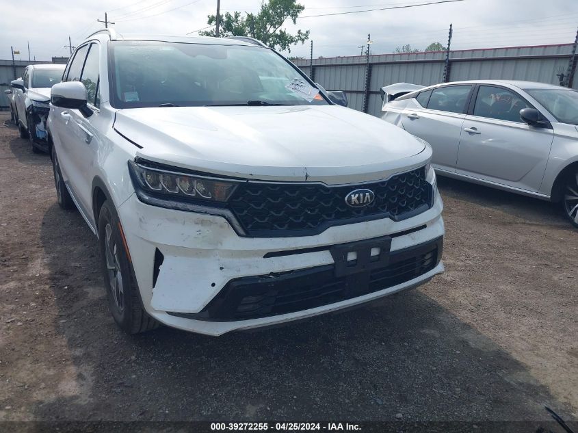 2021 Kia Sorento Hybrid Ex VIN: KNDRH4LGXM5045889 Lot: 39272255