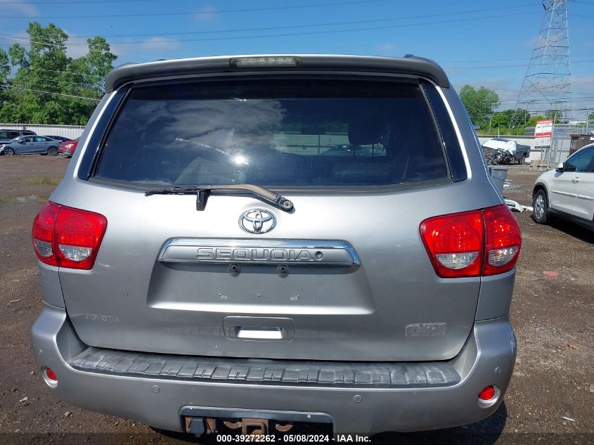 2008 Toyota Sequoia Platinum 5.7L V8 VIN: 5TDBY67A38S010694 Lot: 39272262