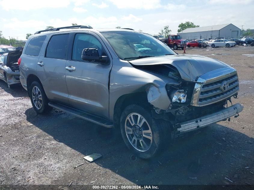 2008 Toyota Sequoia Platinum 5.7L V8 VIN: 5TDBY67A38S010694 Lot: 39272262