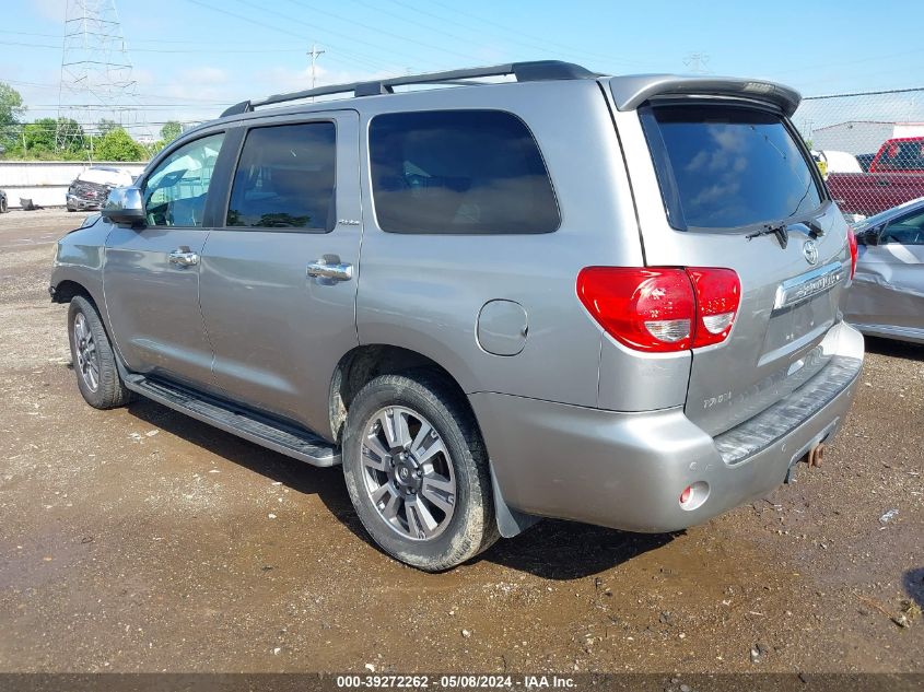 2008 Toyota Sequoia Platinum 5.7L V8 VIN: 5TDBY67A38S010694 Lot: 39272262