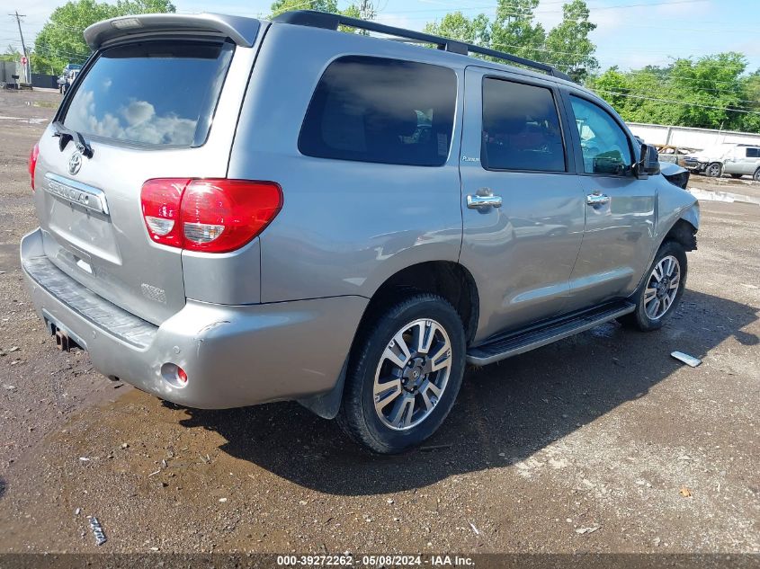 2008 Toyota Sequoia Platinum 5.7L V8 VIN: 5TDBY67A38S010694 Lot: 39272262