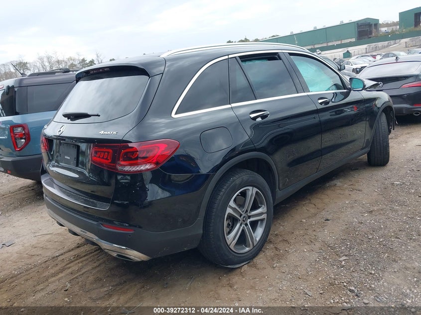 2021 Mercedes-Benz Glc 300 4Matic Suv VIN: W1N0G8EB1MV293655 Lot: 39272312