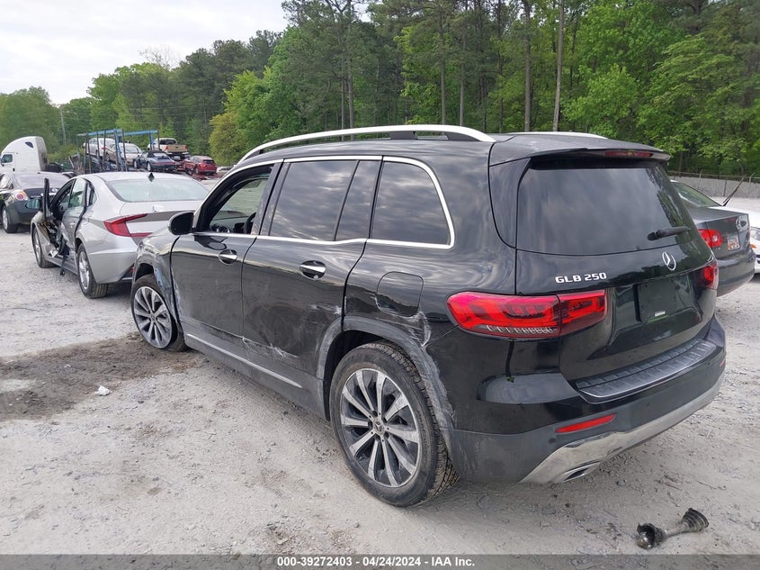 2020 Mercedes-Benz Glb 250 VIN: W1N4M4GB3LW035114 Lot: 39272403