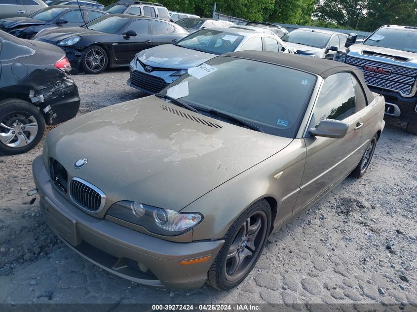 WBABW53425PL49787 | 2005 BMW 330CI