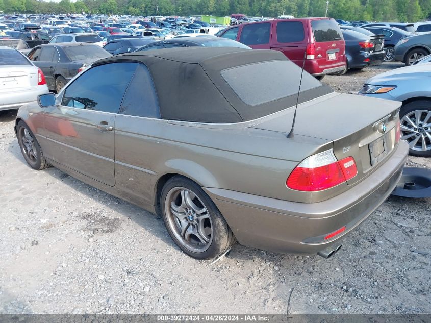 WBABW53425PL49787 | 2005 BMW 330CI