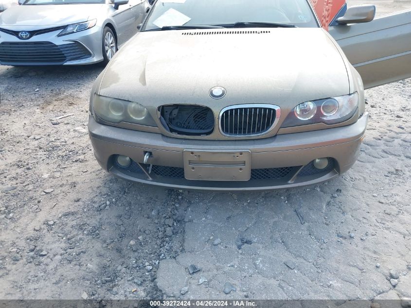 WBABW53425PL49787 | 2005 BMW 330CI