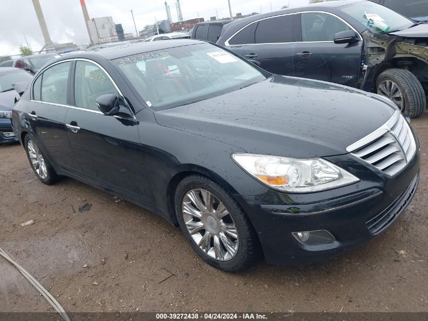 2009 Hyundai Genesis 3.8 VIN: KMHGC46E39U018008 Lot: 39272438