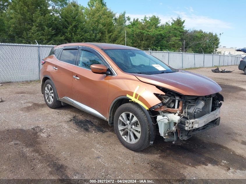 2016 Nissan Murano S VIN: 5N1AZ2MG1GN105118 Lot: 39272472