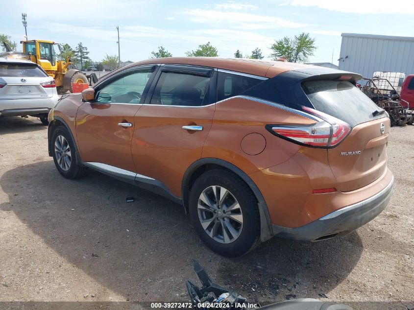 2016 Nissan Murano S VIN: 5N1AZ2MG1GN105118 Lot: 39272472