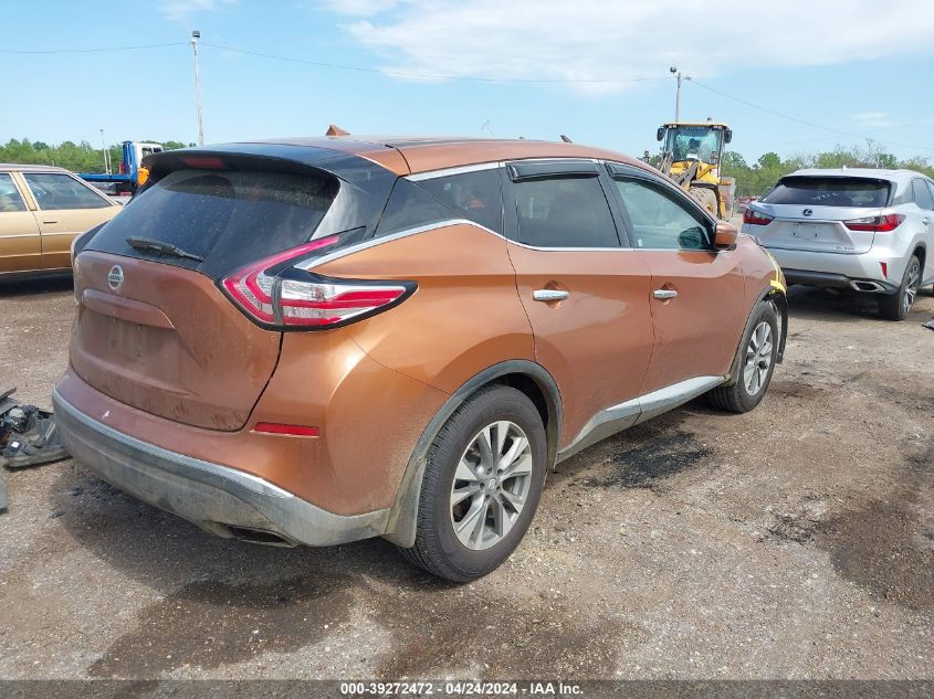 2016 Nissan Murano S VIN: 5N1AZ2MG1GN105118 Lot: 39272472