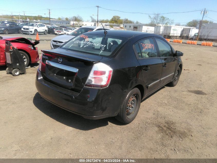 3N1AB6AP1CL677100 | 2012 NISSAN SENTRA