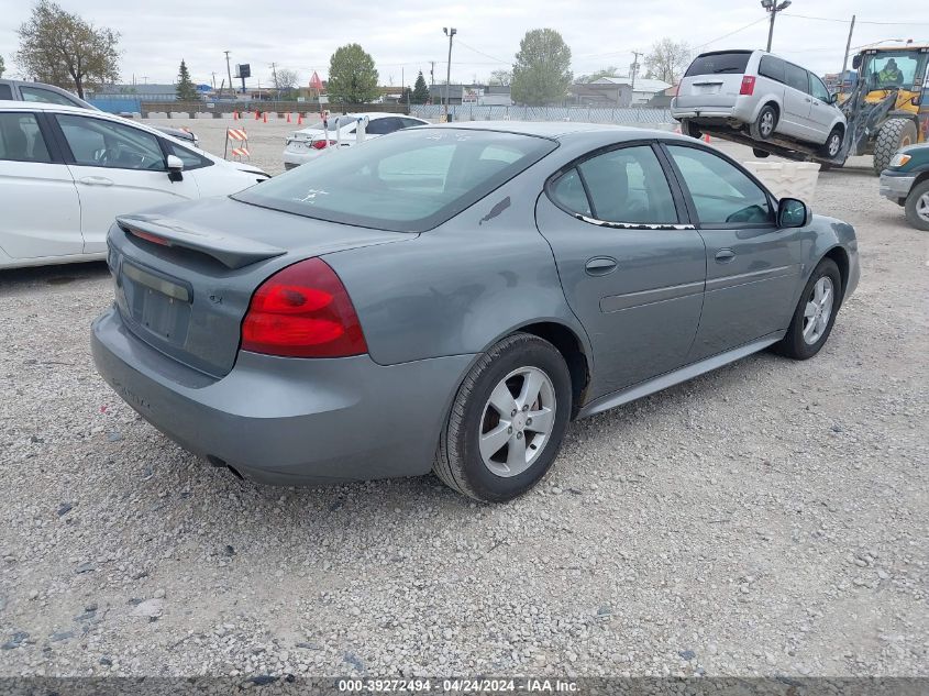 2008 Pontiac Grand Prix VIN: 2G2WP552281190837 Lot: 39272494