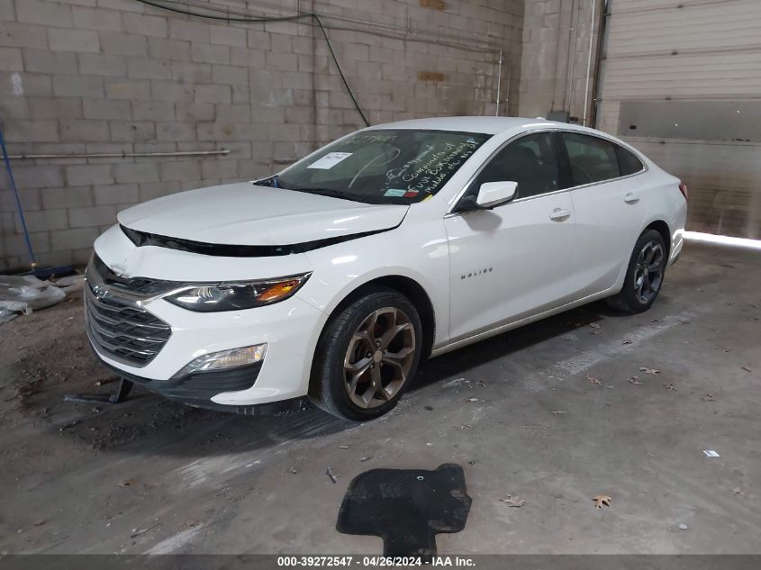 2020 Chevrolet Malibu Fwd Lt VIN: 1G1ZD5STXLF104568 Lot: 39272547